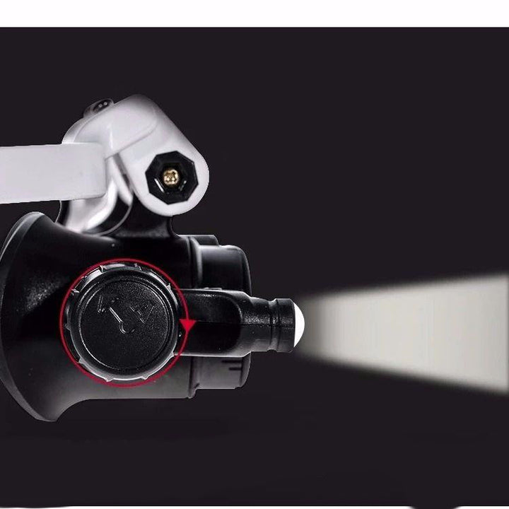 Lupa Okulary LED 8x 15x 23x