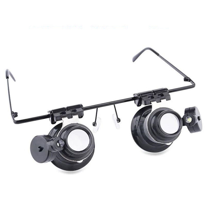 Lupa Okulary LED 8x 15x 23x