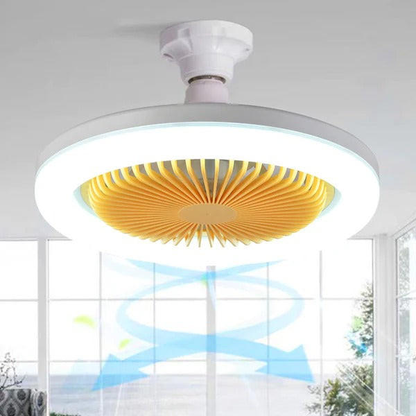Nowoczesny Wentylator sufitowy LED
