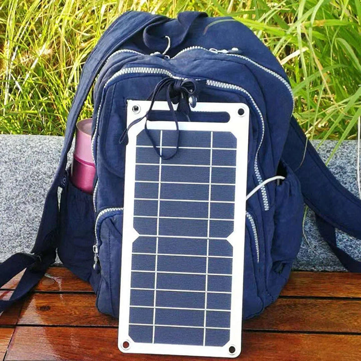 Panel słoneczny z przenośną baterią USB, wodoodporny