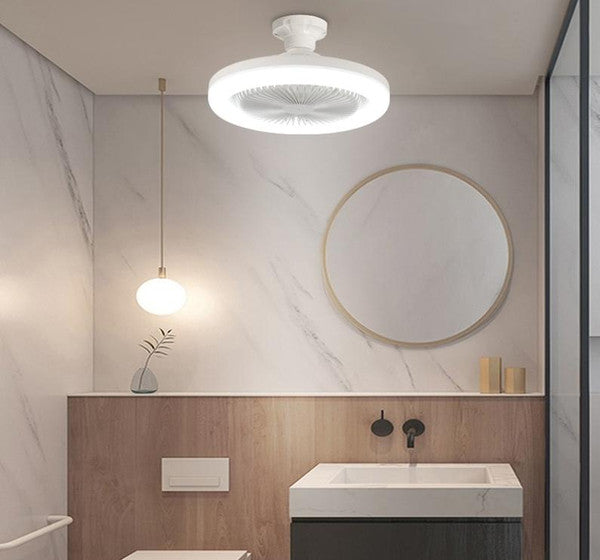 Nowoczesny Wentylator sufitowy LED