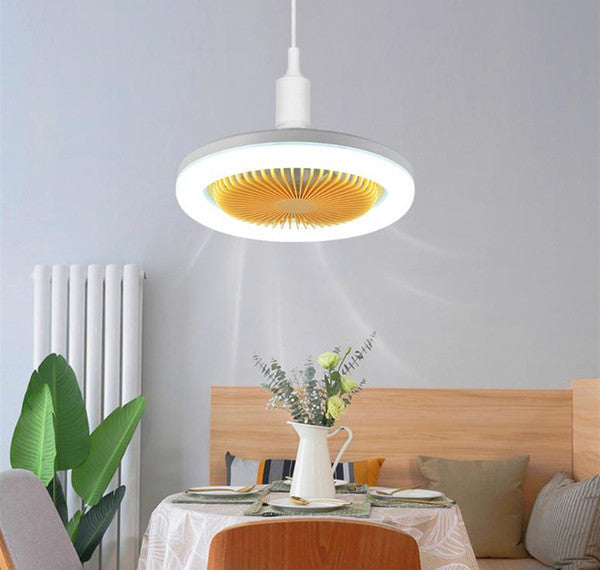 Nowoczesny Wentylator sufitowy LED