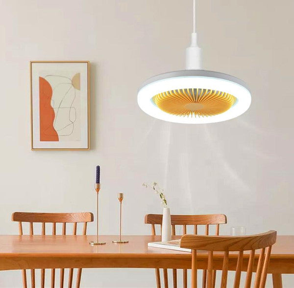 Nowoczesny Wentylator sufitowy LED