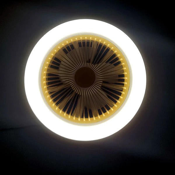 Nowoczesny Wentylator sufitowy LED