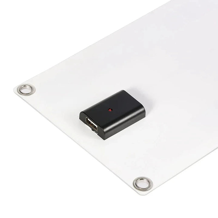 Panel słoneczny z przenośną baterią USB, wodoodporny