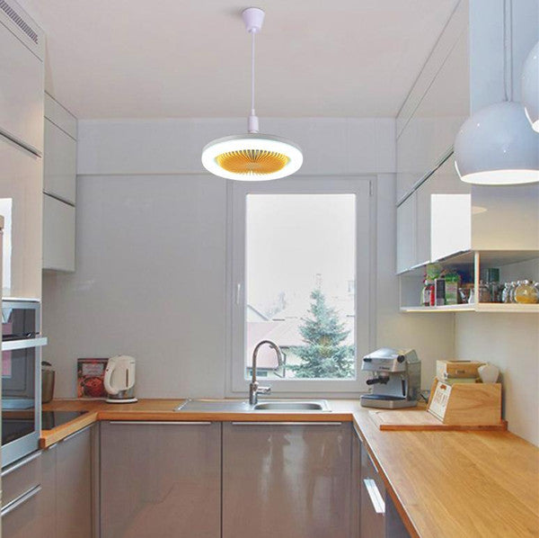 Nowoczesny Wentylator sufitowy LED