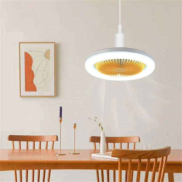 Nowoczesny Wentylator sufitowy LED