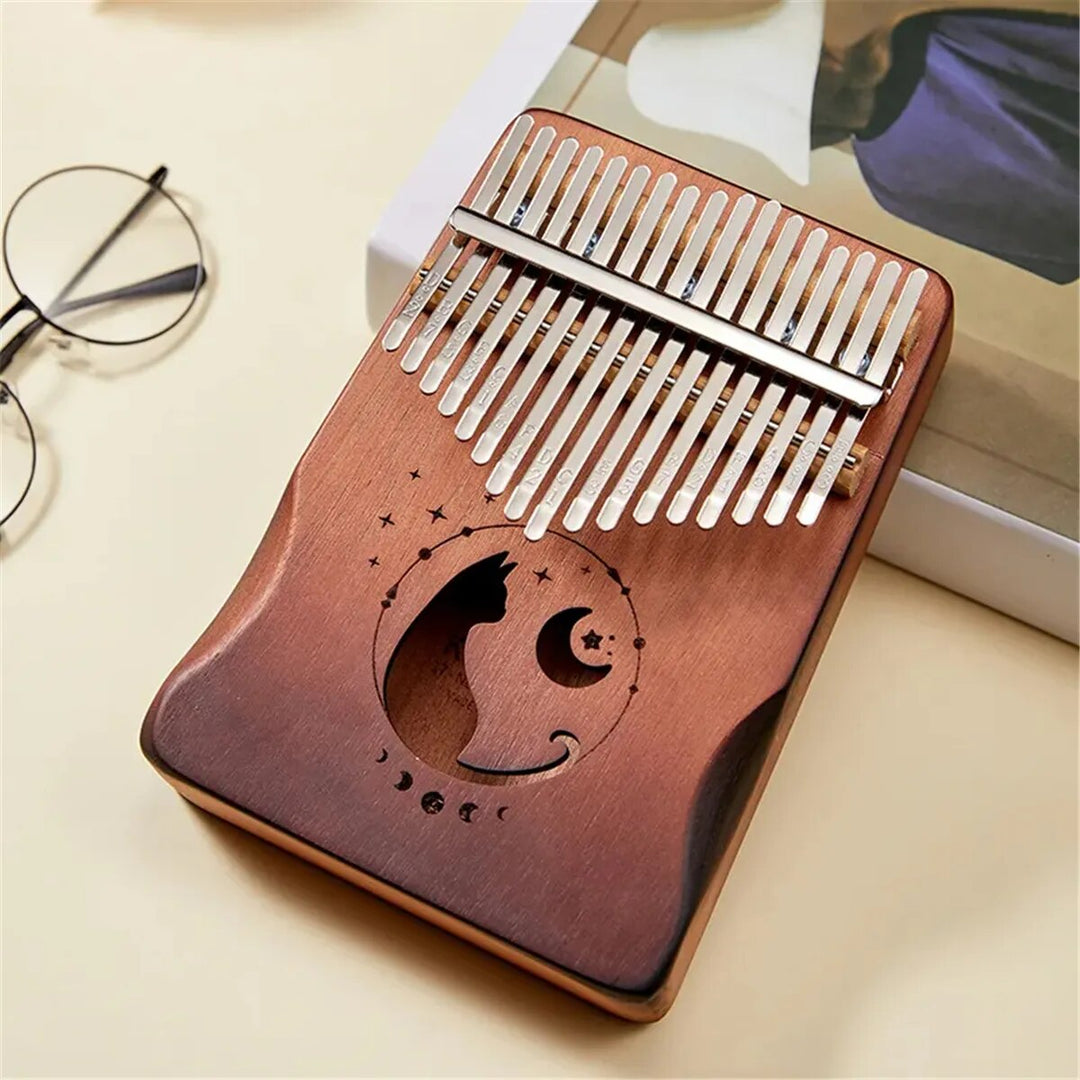 Profesjonalny 17K Kalimba Pianino na Kciuk
