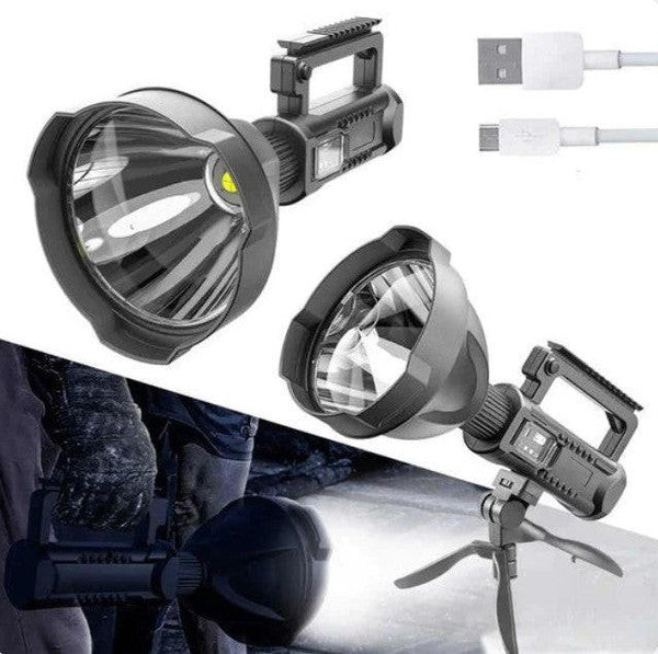 Lampa LED o wysokiej jasności z akumulatorem