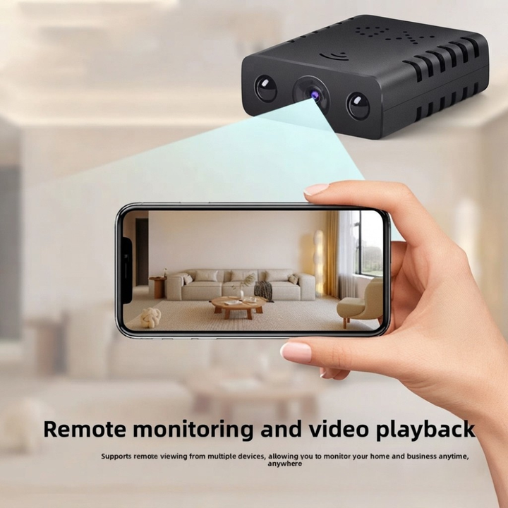 Mikro HD Kamera Wideo z WiFi i Dźwiękiem