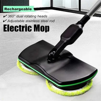 Bezprzewodowy elektryczny mop obrotowy do czyszczenia podłóg
