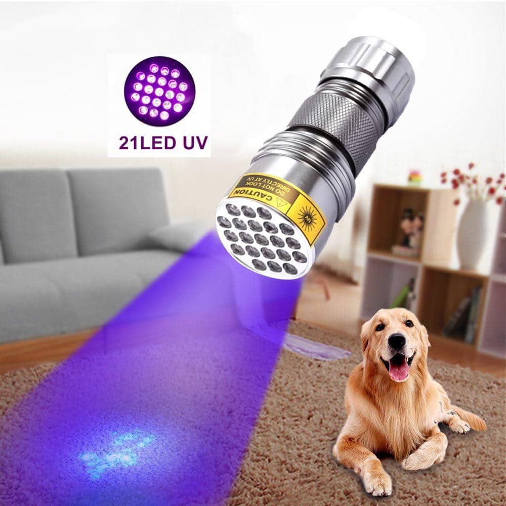 Mocna kieszonkowa lampa UV LED 21