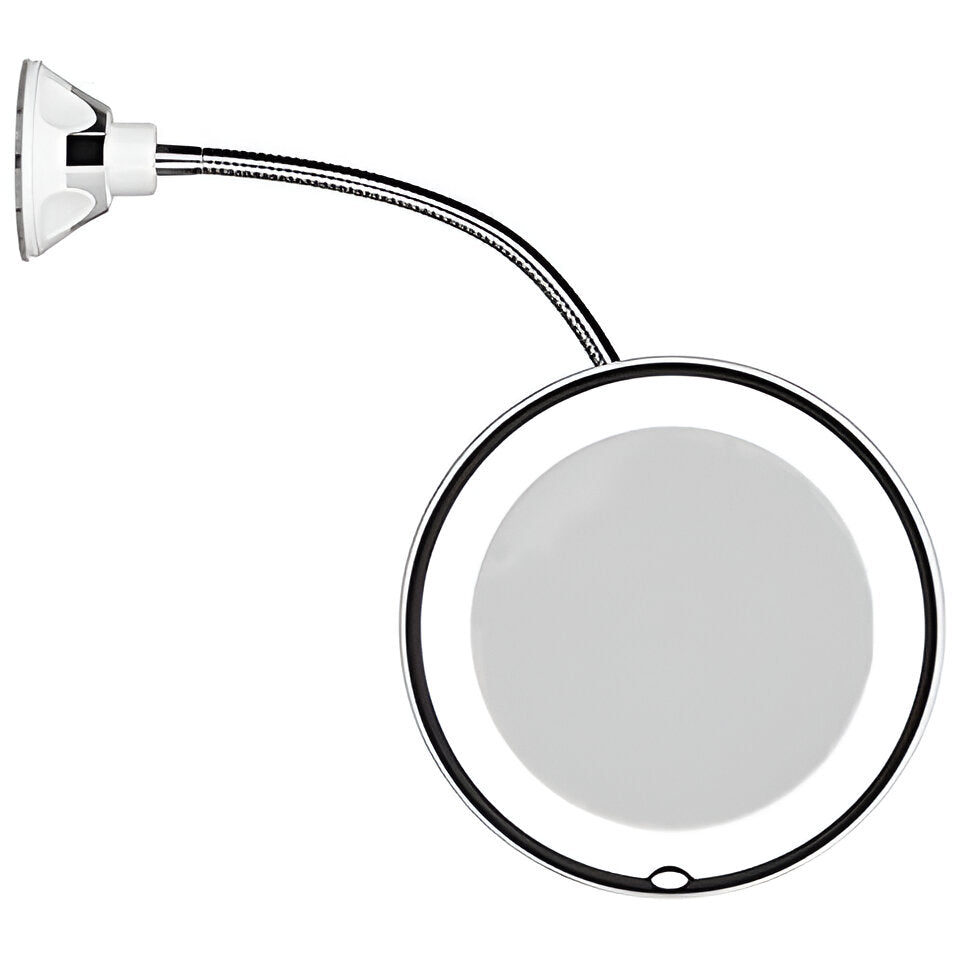 Lustro LED 10X na przyssawce