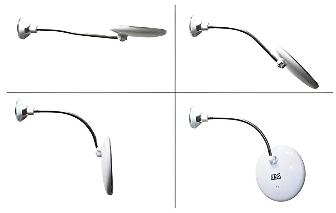 Lustro LED 10X na przyssawce
