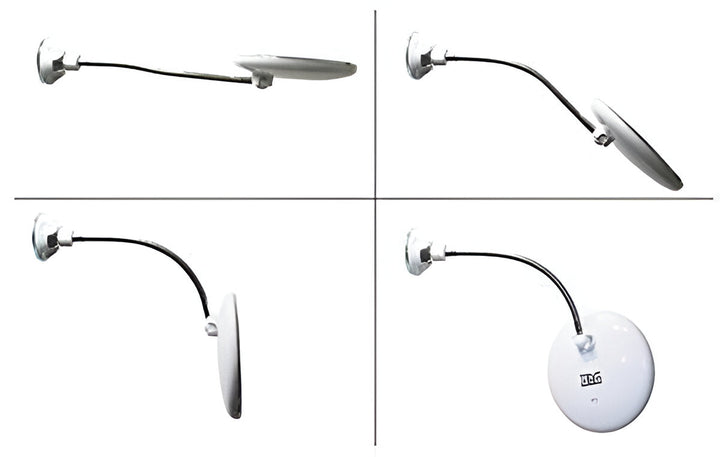 Lustro LED 10X na przyssawce