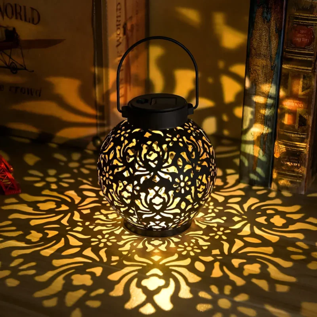Odporna na warunki atmosferyczne LED Lampa Wisząca Solarna do Ogrodu