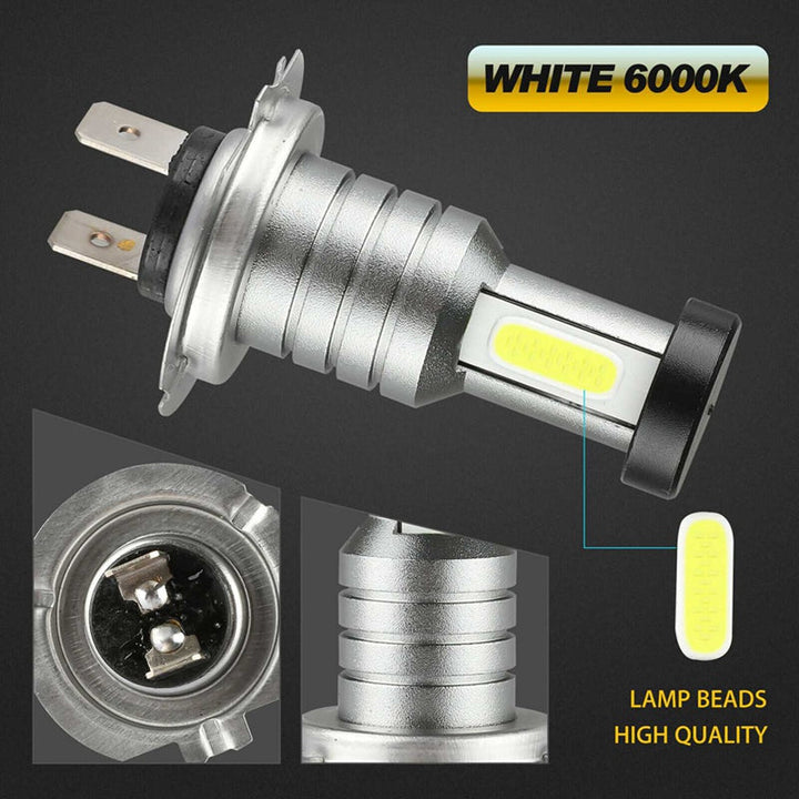 Zestaw 4x H7 LED Żarówek Reflektorowych