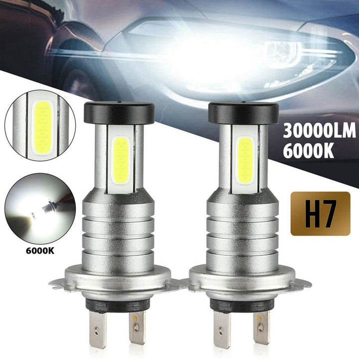 Zestaw 4x H7 LED Żarówek Reflektorowych