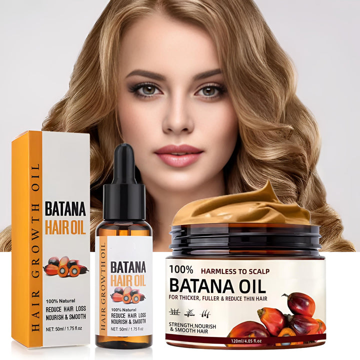 Zestaw Serum Olejowego na Wzrost Włosów Naturalnych
