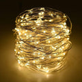 Stringowe Lampy Solarne na Zewnątrz (Przezroczysty Kabel)