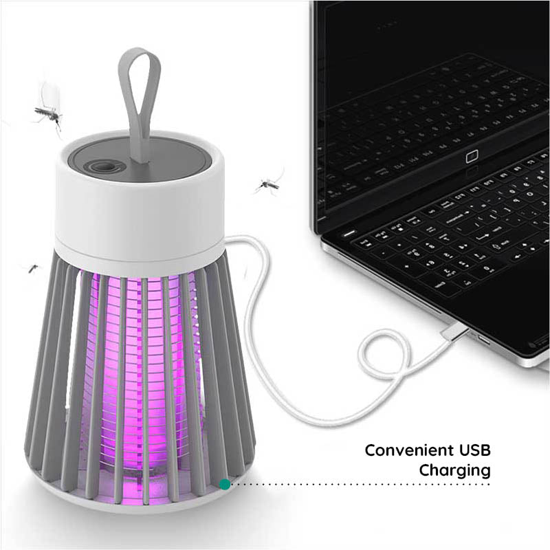 Przenośna lampa odstraszająca na USB z możliwością ładowania