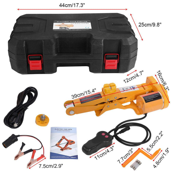 Elektryczna Podnośnik Nożycowy - 12V Podnośnik Nożycowy