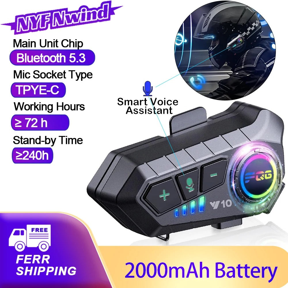 Bluetooth do Kasku Motocyklowego