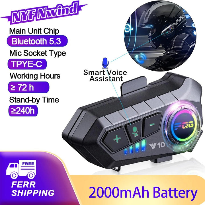 Bluetooth do Kasku Motocyklowego