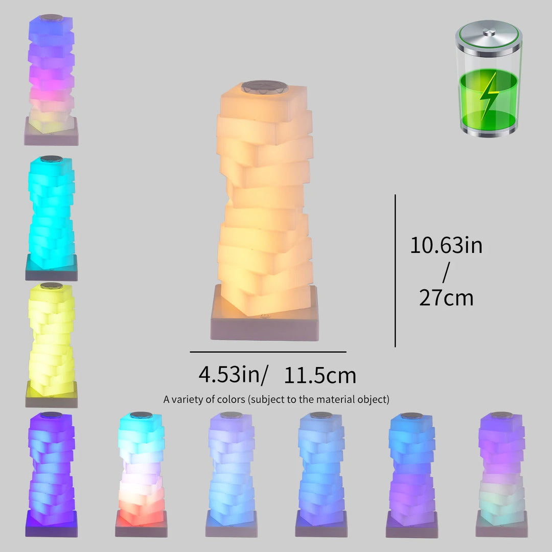 RGB LED Lampa Nocna z Dotykowym Sterowaniem