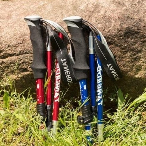 Regulowane Kije Trekkingowe - Składany Telescopowy Kij
