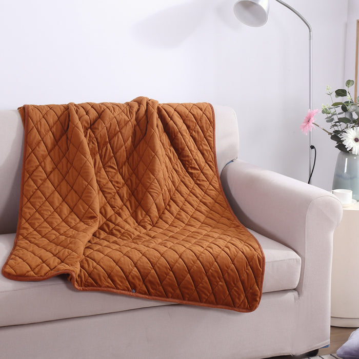 Domero Koc elektryczny na USB 100 x 140 cm – pikowany, do prania
