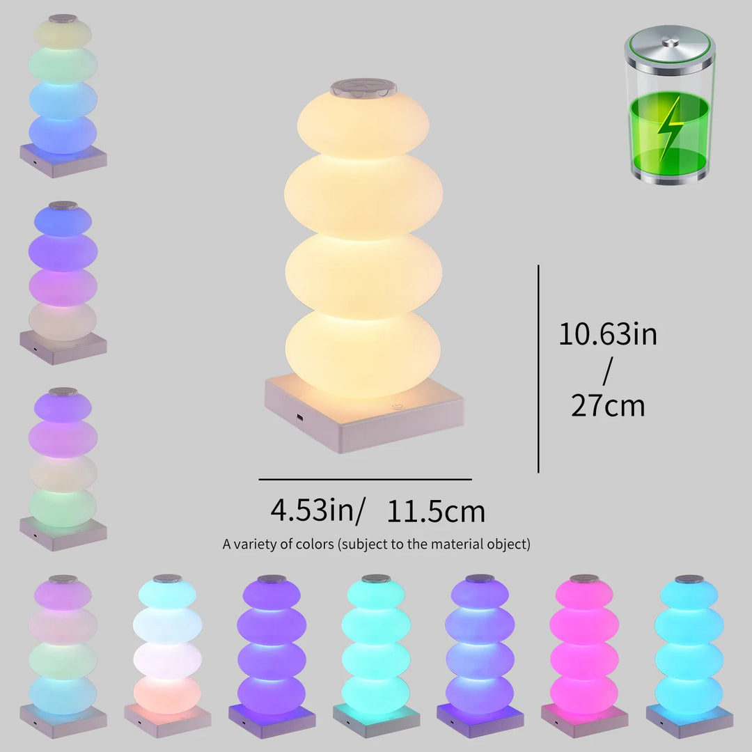 RGB LED Lampa Nocna z Dotykowym Sterowaniem