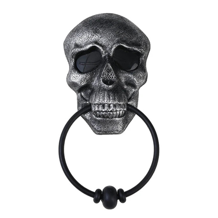 Dzwonek do drzwi w kształcie czaszki - Dekoracja Halloween