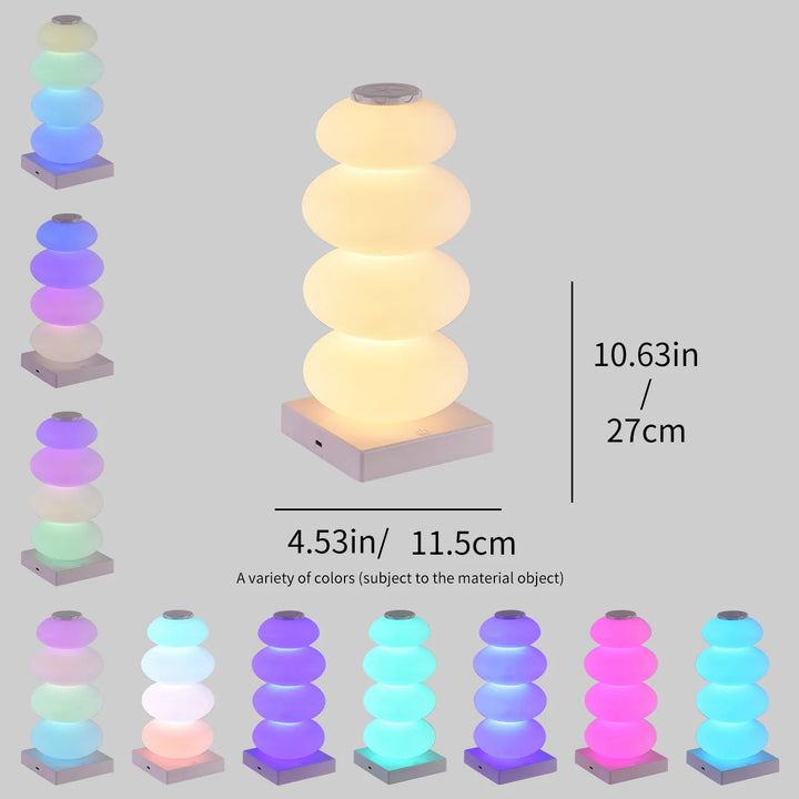 RGB LED Lampa Nocna z Dotykowym Sterowaniem
