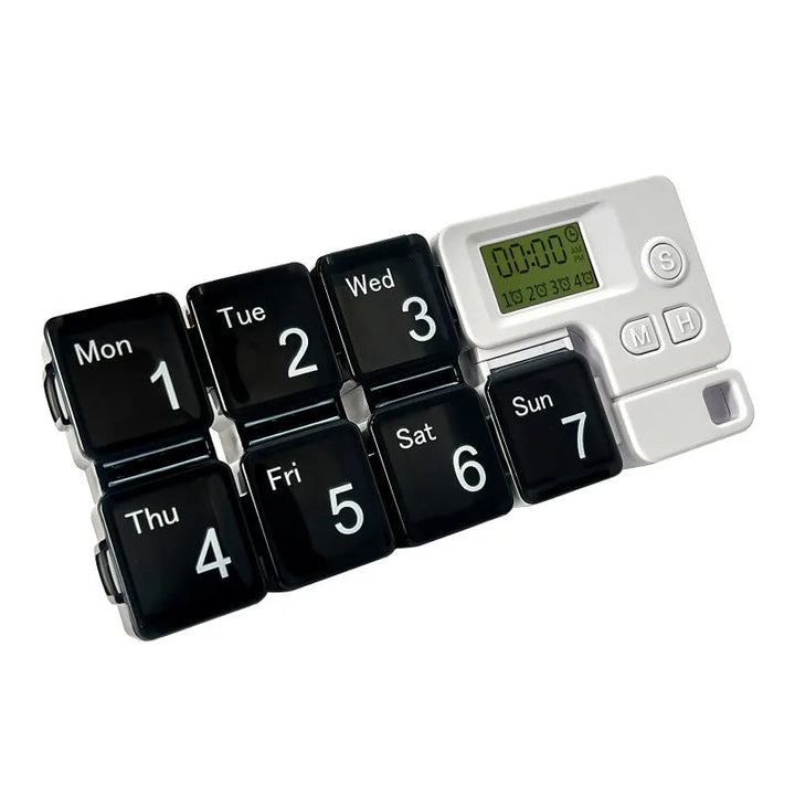 Inteligentny Elektroniczny Tygodniowy Organizer na Tabletki