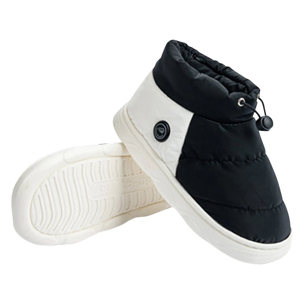 Podgrzewane buty z regulowanymi podgrzewaczami do stóp