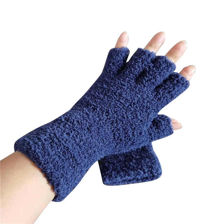 Zimowe Rękawiczki Bez Palców Comfort Knit