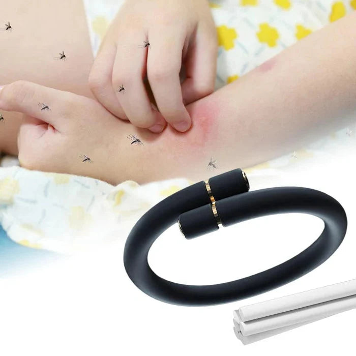 Bugs Away Pest Repellent Electra Band - Naturalny repelent na komary - bransoletka na nadgarstek