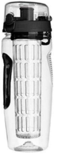 Butelka z wkładem na owoce 950 ml bez BPA, sportowa