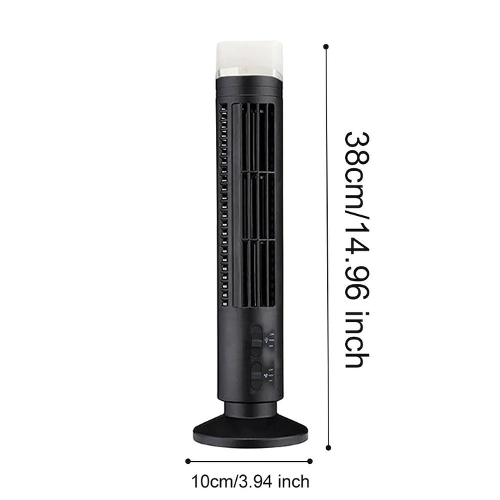 Mini klimatyzator biurkowy z bezłopatkowym chłodzeniem USB