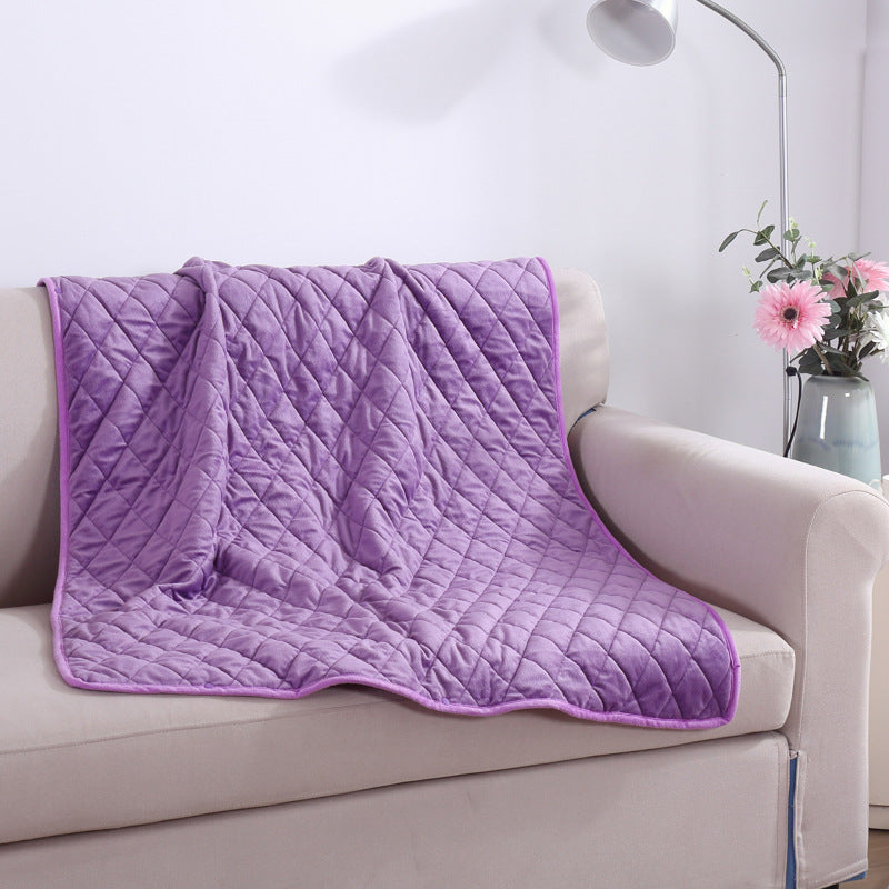 Koc elektryczny na USB 100 x 140 cm z zamkiem – do noszenia i prania