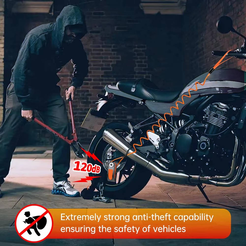 Alarm Zamek Dyskowy do Motocykla