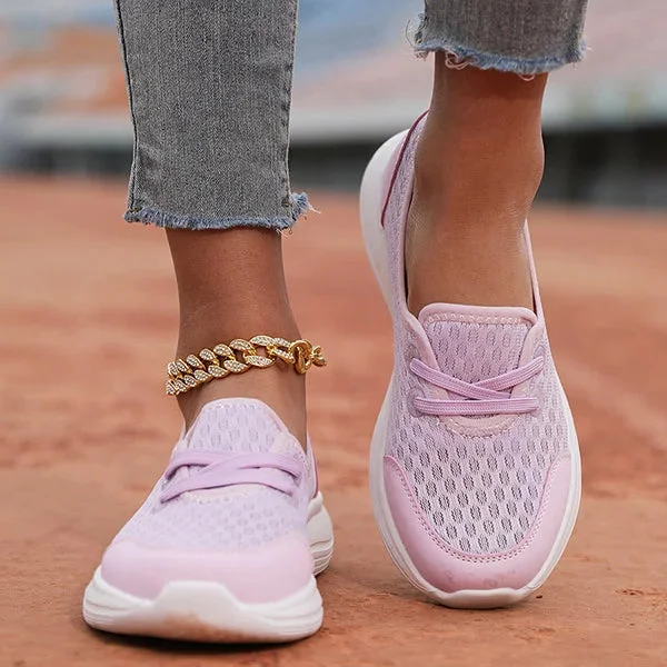 Damskie wygodne ortopedyczne buty z miękką podeszwą i siateczką