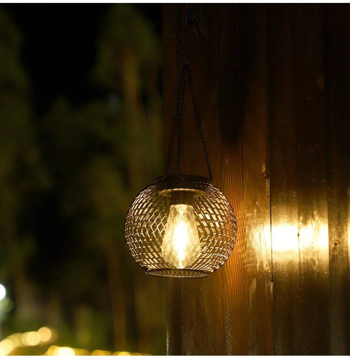 Zewnętrzna Solarna Lampa Wisząca