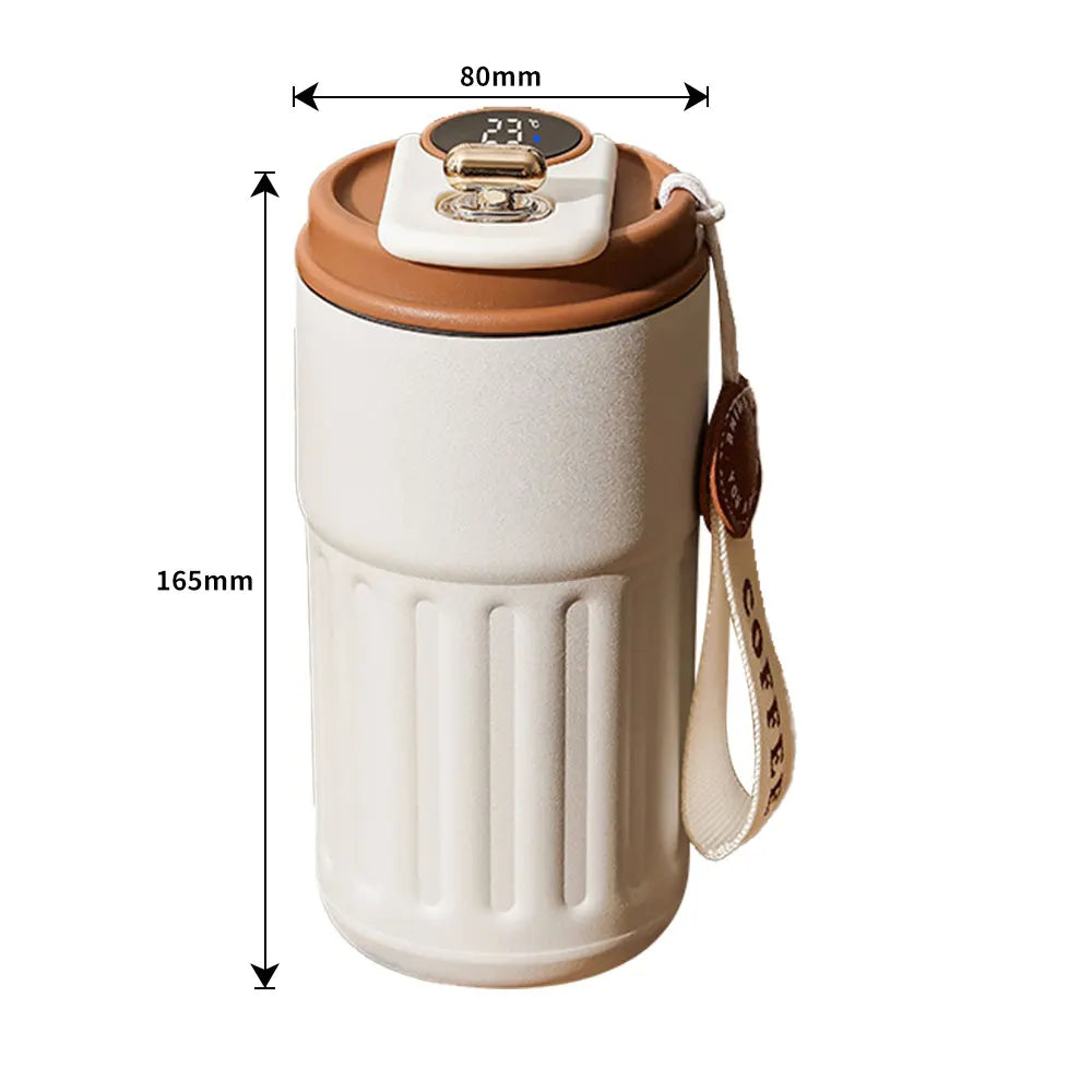 450ml Inteligentny Kubek Podróżny z Wyświetlaczem LED