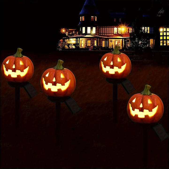Oświetlenie Dekoracyjne Dyni na Halloween – Lampki na Ścieżkę