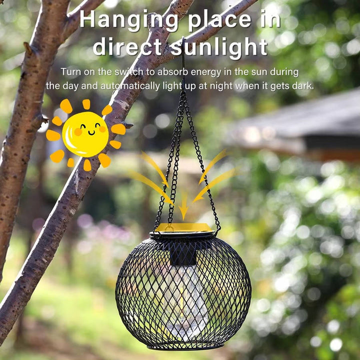 Zewnętrzna Solarna Lampa Wisząca