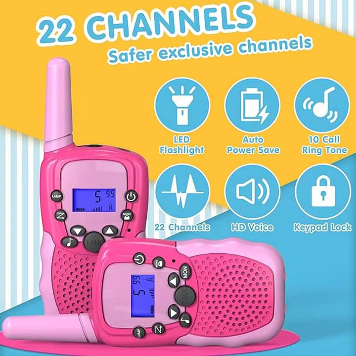 Walkie Talkie dla Dzieci (Zestaw 3 Sztuk)