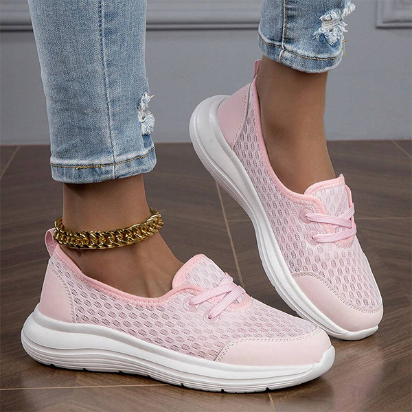 Damskie wygodne ortopedyczne buty z miękką podeszwą i siateczką