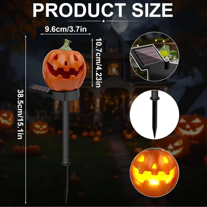 Oświetlenie Dekoracyjne Dyni na Halloween – Lampki na Ścieżkę